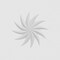 Ekena Millwork Standard Sedgwick Spiral Rosette With Square Edge, 7"W x 7"H x 1/2"P ROSP070X070X050SDG12 - alternate 3